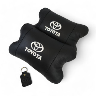 Подушки на підголовник Toyota 2шт , Набір подушок в авто Тойота, Автомобільна ортопедична подушка Тойота - Інтернет-магазин спільних покупок ToGether