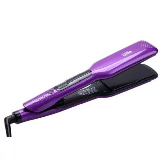 Широка праска для випрямлення волосся VGR V-506 потужністю 55 Вт з LED дисплеєм 130-210 градусів фіолетовий - Інтернет-магазин спільних покупок ToGether