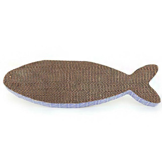 Когтеточка картонна BANZAI DK08 рибка, 44х14х4 см - Інтернет-магазин спільних покупок ToGether