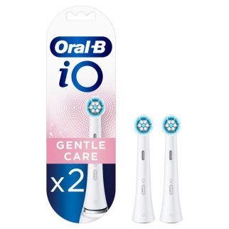 Насадка до електричної зубної щітки Braun Oral-B iO Gentle Care RB White RB-GC-2 2 шт біла - Інтернет-магазин спільних покупок ToGether