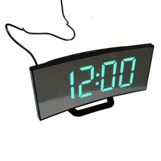 Годинник настільний VST-899-4 USB з зеленим циферблатом, Електронний настільний годинник light - Інтернет-магазин спільних покупок ToGether