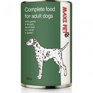 MAXI Pet Game Dog, консерви 1250г - Інтернет-магазин спільних покупок ToGether