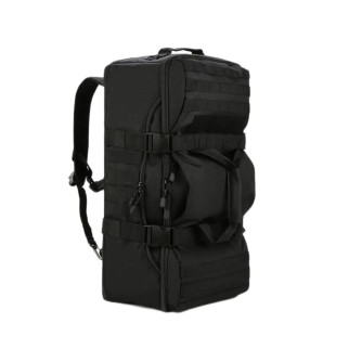 Сумка-рюкзак тактичний RESTEQ 70 л, чорний, 65х35х25 см. Армійська сумка - Інтернет-магазин спільних покупок ToGether