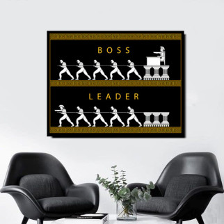 Картина на полотні "BOSS LEADER" 40*50 см - Інтернет-магазин спільних покупок ToGether