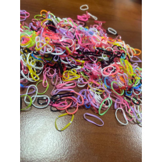 Еластичні резинки для плетіння волосся, різнокольорові 1433 шт - Інтернет-магазин спільних покупок ToGether