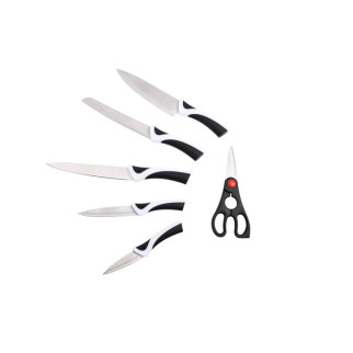 Набір ножів з ножицями Bergner Kyoto BG-39319-MM 6 предметів - Інтернет-магазин спільних покупок ToGether