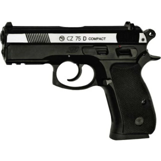 Пістолет пневматичний ASG CZ 75D Compact Nickel BB кал. 4.5 мм - Інтернет-магазин спільних покупок ToGether