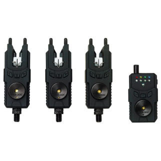 Набір сигналізаторів Prologic Custom SMX MKII Bite Alarms Set 3+1 red/green/yellow - Інтернет-магазин спільних покупок ToGether