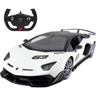 Машинка Rastar Lamborghini Aventador SVJ (96070) на радіокеруванні. 1:14. Колір: білий - Інтернет-магазин спільних покупок ToGether