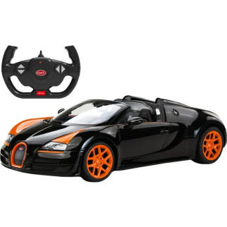 Машинка Rastar Bugatti Grand Sport Vitesse (70460) на радіокеруванні. 1:14. Колір: чорний - Інтернет-магазин спільних покупок ToGether