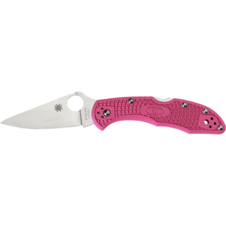 Ніж Spyderco Delica 4 Flat Ground Pink - Інтернет-магазин спільних покупок ToGether