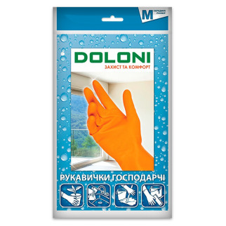 Перчатки Doloni господарські, латексні, розмір M арт. 4545 - Інтернет-магазин спільних покупок ToGether