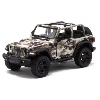 Машинка KINSMART "Jeep Wrangler camo edition" (коричневий) - Інтернет-магазин спільних покупок ToGether