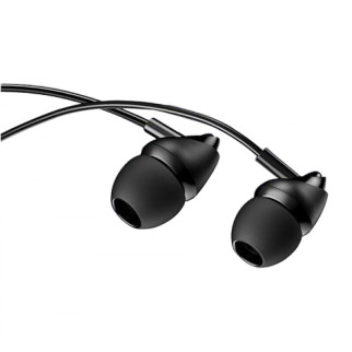 Навушники Usams EP-39 In-ear Plastic Earphone 1.2M  Black (HSEP3901) - Інтернет-магазин спільних покупок ToGether