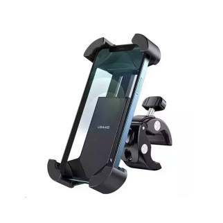 Велотримач для мобільного Usams US-ZJ064 Cycling Shockproof Phone Holder Black (ZJ064ZJ01) - Інтернет-магазин спільних покупок ToGether