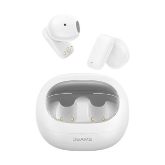 Bluetooth stereo гарнитура Usams US-TD22 TWS Earbuds - TD Series BT5.3 white (BHUTD01) - Інтернет-магазин спільних покупок ToGether