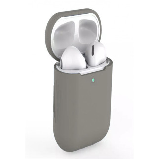Силіконовий чохол для навушників Airpods 2 (Сірий) - Інтернет-магазин спільних покупок ToGether