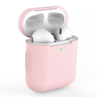 Силіконовий чохол для навушників Airpods 2 (Пудра) - Інтернет-магазин спільних покупок ToGether
