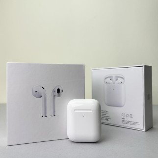 Бездротові навушники AirPods 2 Lux (Білий) - Інтернет-магазин спільних покупок ToGether