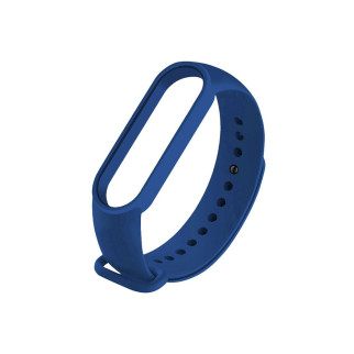 Силіконовий ремінець для фітнес-браслету Mi band M6/7/8 (Синій) - Інтернет-магазин спільних покупок ToGether