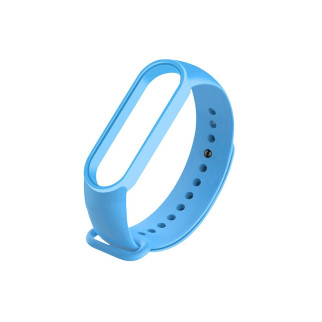Силіконовий ремінець для фітнес-браслету Mi band M6/7/8 (Блакитний) - Інтернет-магазин спільних покупок ToGether