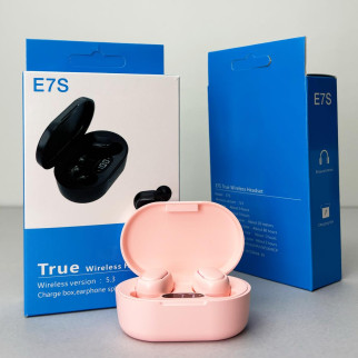 Бездротові навушники AirDots E7s (Рожевий) - Інтернет-магазин спільних покупок ToGether