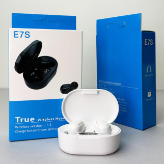 Бездротові навушники AirDots E7s (Білий) - Інтернет-магазин спільних покупок ToGether
