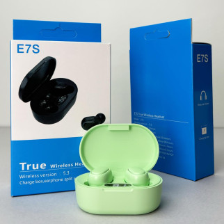 Бездротові навушники AirDots E7s (Салатовий) - Інтернет-магазин спільних покупок ToGether