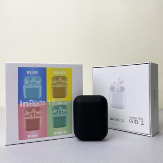 Бездротові навушники i12 Pods (Чорний) - Інтернет-магазин спільних покупок ToGether