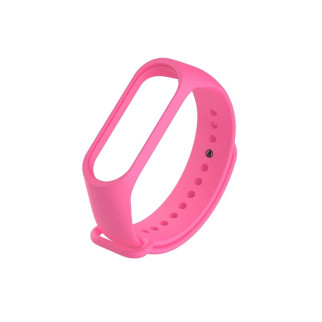 Силіконовий ремінець для фітнес-браслету Mi band M6/7/8 (Яскраво-рожевий) - Інтернет-магазин спільних покупок ToGether