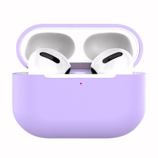 Силіконовий чохол для навушників Airpods 3 (Бузковий) - Інтернет-магазин спільних покупок ToGether