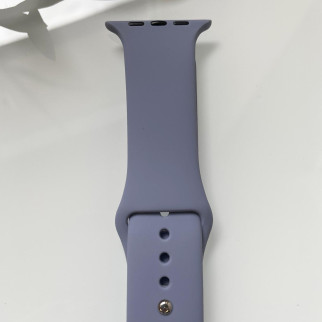 Силіконовий ремінець для розумного годинника Smart Watch 42/44 (Сіро-бузковий) - Інтернет-магазин спільних покупок ToGether