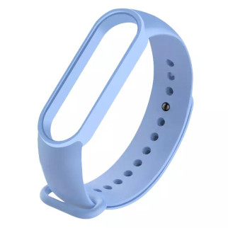 Силіконовий ремінець для фітнес-браслету Mi band M6/7/8 (Блідо-блакитний) - Інтернет-магазин спільних покупок ToGether