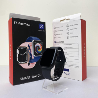 Розумний годинник Smart Watch i7 Pro Max (Чорний) - Інтернет-магазин спільних покупок ToGether