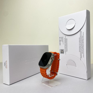 Розумний годинник Smart Watch Ultra + (Original) Помаранчевий - Інтернет-магазин спільних покупок ToGether
