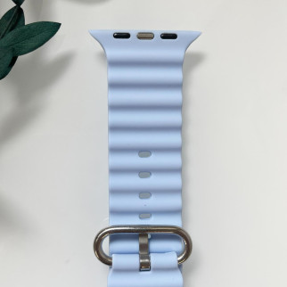 Силіконовий ремінець для Smart Watch Ocean Band 42/44/45/49 (Блакитний) - Інтернет-магазин спільних покупок ToGether