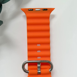 Силіконовий ремінець для Smart Watch Ocean Band 42/44/45/49 (Помаранчевий) - Інтернет-магазин спільних покупок ToGether