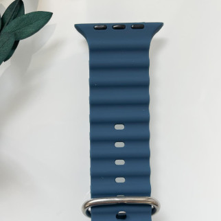 Силіконовий ремінець для Smart Watch Ocean Band 42/44/45/49 (Темно-синій) - Інтернет-магазин спільних покупок ToGether