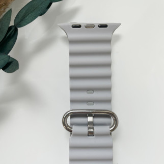 Силіконовий ремінець для Smart Watch Ocean Band 42/44/45/49 (Сірий) - Інтернет-магазин спільних покупок ToGether
