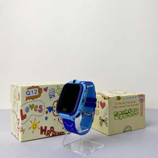 Дитячий годинник Smart Watch Q12 (Блакитний) - Інтернет-магазин спільних покупок ToGether