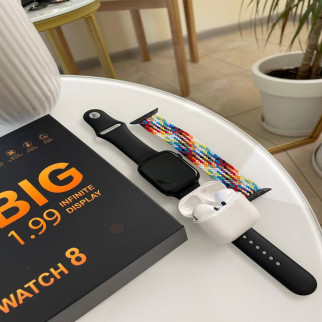 Комплект Infinity (Watch 8 + Pro 4) Чорний - Інтернет-магазин спільних покупок ToGether