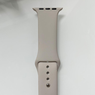 Силіконовий ремінець для розумного годинника Smart Watch 38/40 (Світло-сірий) - Інтернет-магазин спільних покупок ToGether