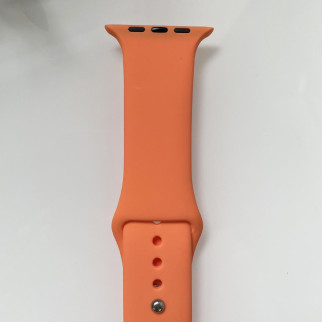 Силіконовий ремінець для розумного годинника Smart Watch 38/40 (Помаранчевий) - Інтернет-магазин спільних покупок ToGether
