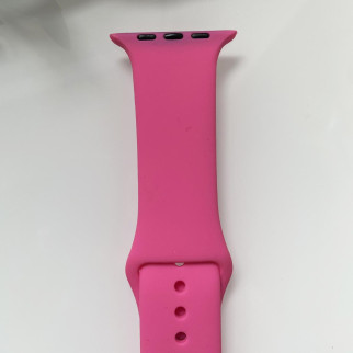 Силіконовий ремінець для розумного годинника Smart Watch 38/40 (Рожевий) - Інтернет-магазин спільних покупок ToGether