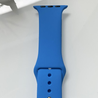 Силіконовий ремінець для розумного годинника Smart Watch 42/44 (Синій) - Інтернет-магазин спільних покупок ToGether