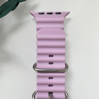 Силіконовий ремінець для Smart Watch Ocean Band 42/44/45/49 (Бузковий) - Інтернет-магазин спільних покупок ToGether