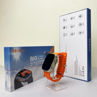 Розумний годинник Smart Watch S8 Ultra (Помаранчевий) - Інтернет-магазин спільних покупок ToGether