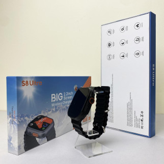 Розумний годинник Smart Watch S8 Ultra (Чорний) - Інтернет-магазин спільних покупок ToGether