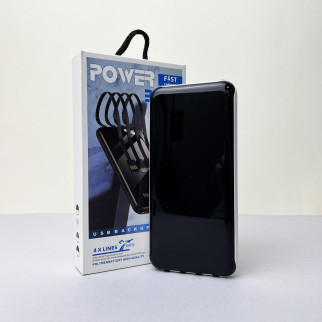 Power Bank Fast Charge з кабелем USB+Micro+Type-C+Lightning (10000mAh) Білий - Інтернет-магазин спільних покупок ToGether