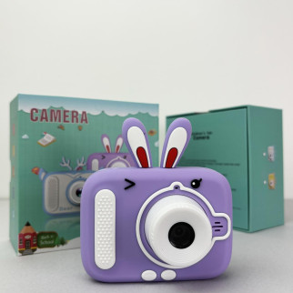 Дитячий фотоапарат X900 Rabbit (Фіолетовий) - Інтернет-магазин спільних покупок ToGether